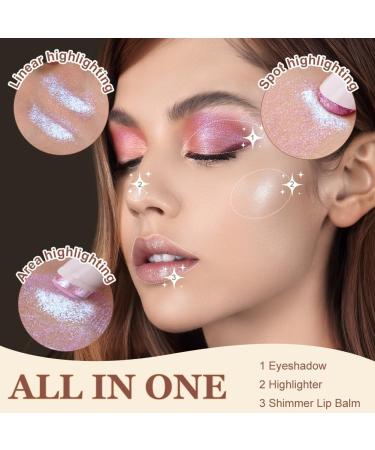  BUTBU Starlit Silver Crystal Gel Eyeshadow Stick with Creamy Texture Long-Lasting Eyeshadow Easy to Blend - Buy Online on GoSupps.com