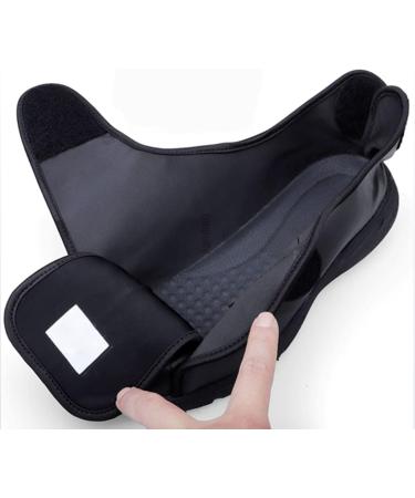 LEEWE Diabetic Orthopedic Slipper Sneakers - Extra Wide Shoes for Swollen Feet, Arthritis, and Edema - Supportive & Comfortable - Black (Size 44) - Buy Online on GoSupps.com