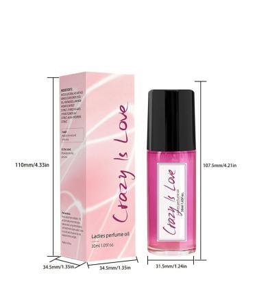 Crazy In Love Pheromone Oil Pheromone Perfume For Women Feromonas Perfume Women Crazy In Love Roll On Oil Attract Him Pheromone Perfume Long Lasting Intoxicating Scent (1PC) - Buy Online on GoSupps.com