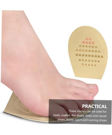 Gatuida 12 Pairs High Heel Insoles for Women - Forefoot Half Size Pad with Metatarsal Support Breathable Sticky Foam - Perfect for Black Heels - Buy Online on GoSupps.com