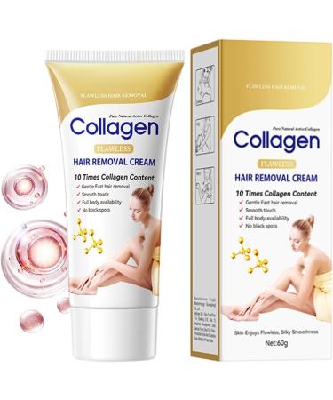 Body Hair Removal Cream | 60g Fast Acting Soothing Personal Care Products - Facial Hair Removal For Private Body Legs Back Chest Underarms Shower Skin Care Beauty - Buy Online on GoSupps.com