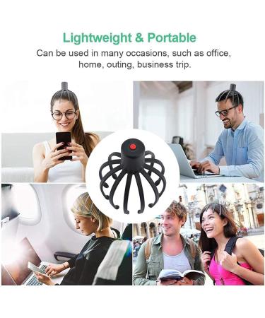 Buy Free-Hands Electric Scalp Massager | Triple Adjustable Octopus Claws | Stress Relief for Athletes & Seniors - International Shipping - Buy Online on GoSupps.com