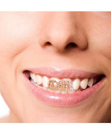 Holibanna Teeth for Men Women Fake Teeth Decoration Halloween Party Punk Hip Hop Teeth Mouth Tooth Cap Jewelry Mouth Fangs - Buy Online on GoSupps.com