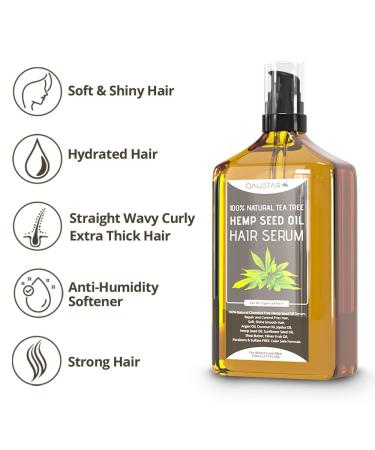 Natural Hair Serum - Repair Split Ends Strengthen Density Anti-Frizz & Scalp Treatment (110ml) - Shop Worldwide - Buy Online on GoSupps.com