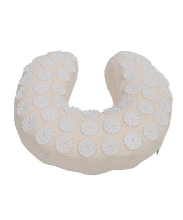 U-Shaped Acupressure Neck Pillow - Memory Foam Pain Relief & Versatile Point-to-Point Massage for Ultimate Comfort - Buy Online on GoSupps.com