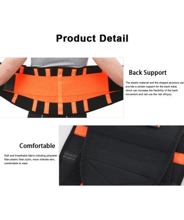 Adjustable Waist Support Belt for Back Pain Relief | Lordosis Support | Men's Orthopedic Corset | Size XXL - Buy Online on GoSupps.com
