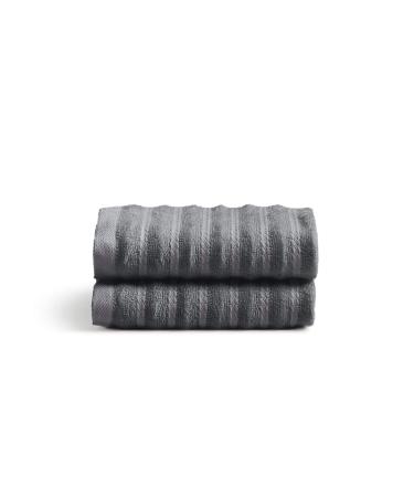 Cosy House Collection Luxury Rayon Derived from Bamboo Blend 2-Pack Towel Set - Ultra Soft Absorbent and Quick Drying - Plush Cotton Hotel Spa Quality - 14 x 14 (Washcloth Grey) 2-Pack Washcloth Grey - Buy Online on GoSupps.com