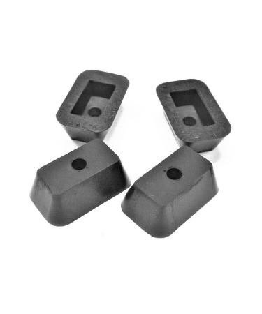 Set of 4 - Replacement Rubber Feet for Vintage Remington 5 Portable Typewriter