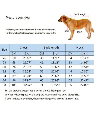 Dog Pajamas Jumpsuit for Large Dogs - Lightweight, Full Belly Coverage | Purple, Size 30 (Chest 29.92'' Back Length 19.69'') - Buy Online on GoSupps.com