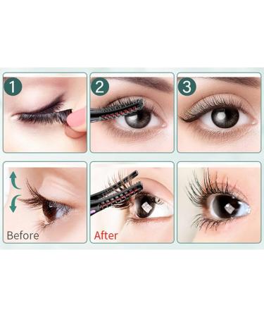 Kapmore Professional USB Rechargeable Eyelash Curling Clip Electric Infrared Portable Plastic Curler Tool Black - Buy Online on GoSupps.com