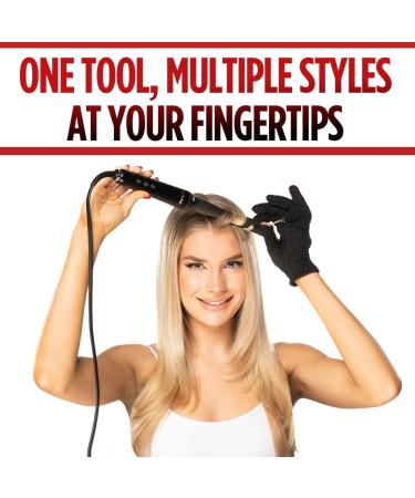CHI Lava Interchangeable Hairstyling Wand | Versatile Hair Tool for All Styles | Lower Temperature Styling - Buy Online on GoSupps.com