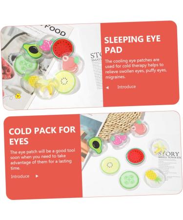 Baluue Eye Fruit Design Sleep Eye Pads With Gel Light Blocking For Women And Ladies - Buy Online on GoSupps.com