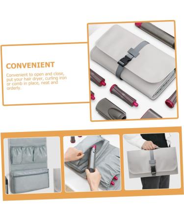 VINTORKY Multifunctional Storage Bag Hair Curler Storage Case Hair Curler Organizer Bag Portable Hair Curler Bag Portable Hair Curler Pouch Sundries Holder Case for Hair Curling Iron - Buy Online on GoSupps.com