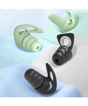 YOXIER Ear Plugs Sleep Earplugs Silicone Ear Plugs for Sleeping Noise Cancelling Reusable Earplugs for Noise Reduction Effective Sound Isolation Creates a Quiet Environment for Sleeping Study Work Co A Green - Buy Online on GoSupps.com