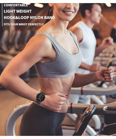 Olytop Fenix 7X / Fenix 6X / Fenix 5X Watch Bands  26mm Hook & Loop Quick Dry Nylon Ultralight Sport Wristband Strap for Garmin Fenix 6X Pro/Sapphire Fenix 5X Plus Enduro Smartwatch Black+Green+Grey - Buy Online on GoSupps.com