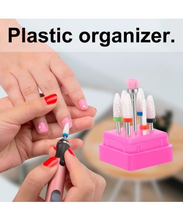 7PCS Ceramic Nail Drill Bits for Acrylic Gel Nails - Professional Cuticle Remover & Diamond Corn Nail Bit - Manicure Pedicure Tool Set for Home Use - Buy Online on GoSupps.com