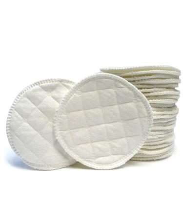 TOYANDONA 24 Pcs Washable Breastfeeding Pads - White Bra Pads for Comfort & Ease - Ideal for Nursing Moms - Buy Online on GoSupps.com