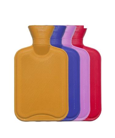 Maies Hot Water Bottle Heating Pad Hot Water Bag Bag for Rubber Hot Water Bottle With Cover Winter Heating Supplies for Cramps Menstrual Pain Relief Hot Cold Therapy