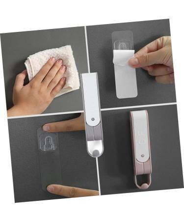 Alipis 4 Pcs Wall Hooks Wall Storage Rack Durable Hooks Multifunctional Hanger Hook up Travel Row Hook Fold 17.5*3.5*3.5cmx2pcs Light Greyx2pcs - Buy Online on GoSupps.com