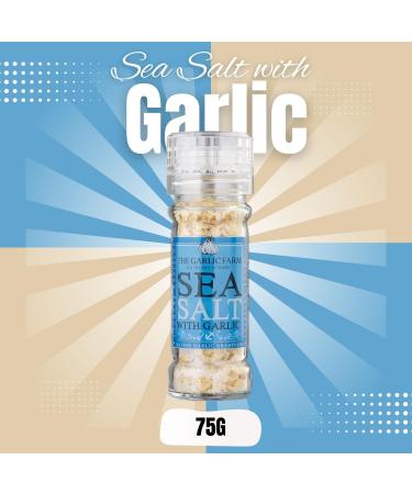 Garlic Farm Sea Salt Pick N Mix - Choose From 3+ Flavours |Sea Salt with Garlic Sea Salt with Garlic & Black Pepper Sea Salt with Garlic & Chilli - Pack of 2 75.00 g (Pack of 2) - Buy Online on GoSupps.com
