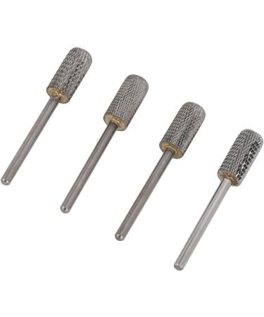 Nail Art Drill Polishing Removing Nail Gel 4 Pieces Nail Tungsten Steel Drill Grinding M C F XF with Storage Box for Nail Studio - Buy Online on GoSupps.com