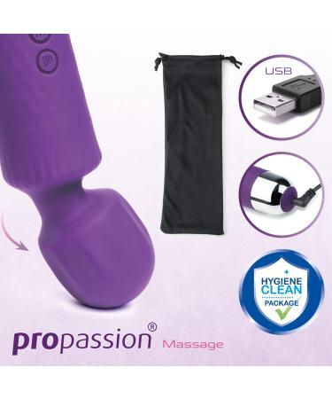 Probassion Massagestab Adora - Waterproof Vibration Massage Tab | 20 Modes & 8 Intensity Levels | Quiet & 1.5h Operating Time - Shop Internationally - Buy Online on GoSupps.com