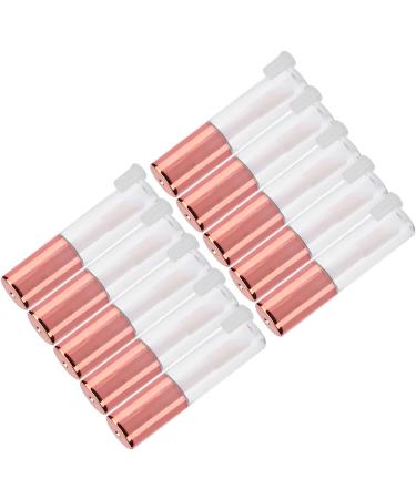 Depisuta DIY Lip Gloss Tubes Set Rose Gold 12 Ml X 10 Good Sealing and Ecofriendly Material for Makeup Artists - Buy Online on GoSupps.com