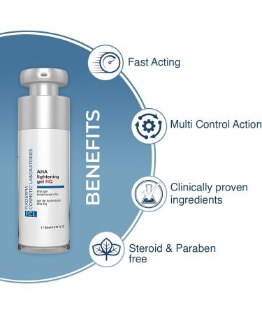 FCL 10% Glycolic Acid + 2% Alpha Arbutin AHA LIGHTENING GEL HQ Serum for Skin lightening | Cream for Dark Spot | AHA Serum for Men & Women | Paraben free - 1.01 FL. OZ - Buy Online on GoSupps.com