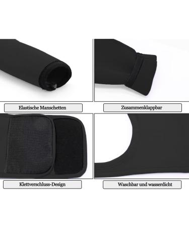 Dog Recovery Suit - Cone Collar Alternative Abrasion-Resistant Waterproof & Washable Prevents Licking & Wound Infection (Black M) - Buy Online on GoSupps.com