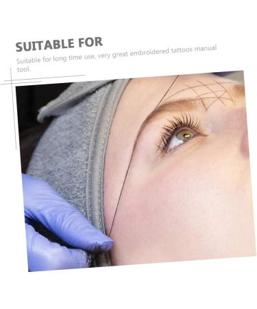 DOITOOL 4 pcs Mapping Symmetrical Pre- Supplies Locating Measuring Makeup Manual Pattern Ink Beauty 7.5x4.5cmx2pcs Brownx2pcs - Buy Online on GoSupps.com