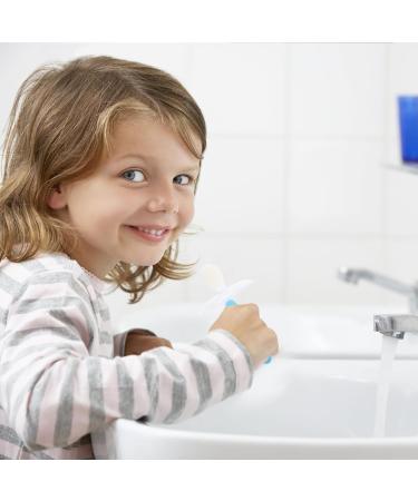 Gatuida Baby Bite Toy & Toothbrush Set - 2 Silicone Cleaning Brushes for Children | 1 Pack Pink - Buy Online on GoSupps.com