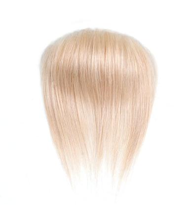 Lordhair 100% European Real Hair Toupet for Men - V-Loop Skin Light Blond 22# - 15.2x5.1cm International Shipping - Buy Online on GoSupps.com