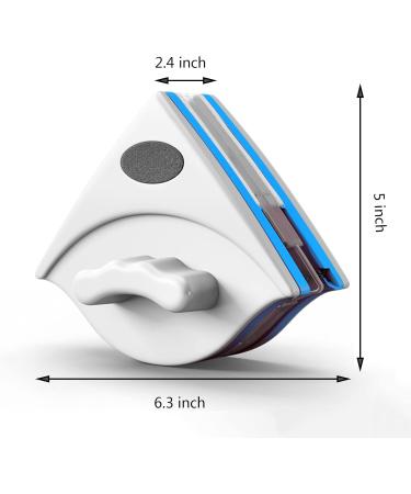 Window Cleaner Magnetic Double Side Window Cleaner Glass Cleaner Brush Wiper for Washing Household Cleaning Tools Thickness 3-8MM - Buy Online on GoSupps.com
