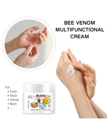 2Pcs Bee Venom Multi Skin Treatment Cream Bee Venom Skin Treatment Cream Gentle bee venom Moisturizing Cream for All skin Types - Buy Online on GoSupps.com