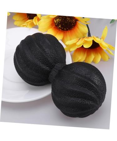 CLISPEED Peanut Massage Ball - Deep Tissue Shoulder Roller & Yoga Roller - Medium Black for Optimal Relief - Buy Online on GoSupps.com