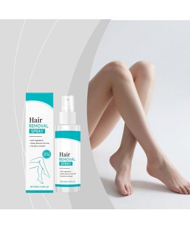 Hair Removal Spray | 50ml Fast Soothing Solution for Sensitive Skin Hair Removal Spray for Underarms Face Legs Arms and Areas - Buy Online on GoSupps.com