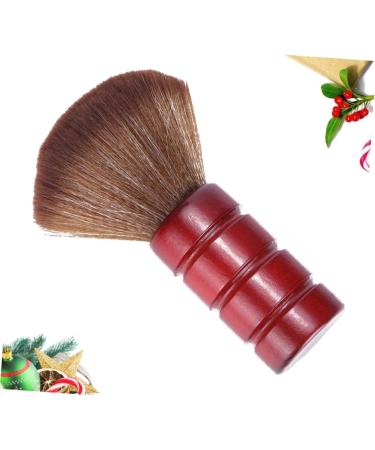 DOITOOL Neck Dust Brush Face Cleaner Brush Hair Sweep Hairbrush Barber Neck Brush Barber Face Brush Barber Tool Duster Fiber Hair Brush Red Broken Hair Wooden Handle Brush Bamboo - Buy Online on GoSupps.com