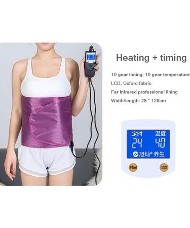 Shaple Heated Waist Belt for Back Pain Relief Adjustable Reusable Support for Dysmenorrhea & Stomach Pain International Shipping Available - Buy Online on GoSupps.com