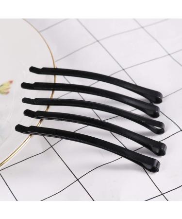 Lurrose 100pcs Black U Shape Stainless Steel Hair Pins for Bun Updo - Ideal for All Hair Types | Durable & Stylish Hair Accessories - Buy Online on GoSupps.com
