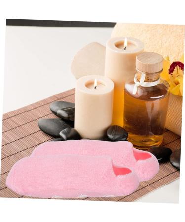 Healeved 3 Pairs foot gel socks moisture enhancing socks spa moisture socks spa socks for dry feet moisturizing gel heel socks women foot masks non-slip care products Miss Cotton-Spandex - Buy Online on GoSupps.com