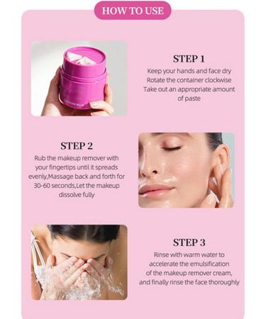  Generisch Cleansing Balm 50g Gentle Cleansing Oil Non-Greasy Irritating Skin Care for Skin Types - Buy Online on GoSupps.com