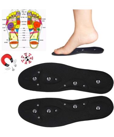 Premium Acupressure Massage Insoles - Anti-Fatigue Foot Pain Relief Magnet Therapy for Optimal Comfort (L42-46) - Buy Online on GoSupps.com
