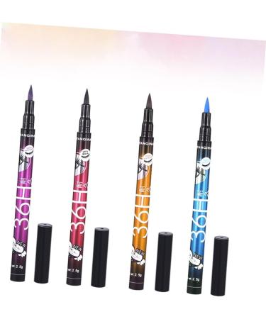 Beavorty Black Waterproof Eyeliner Liquid Eyeliner Women Eyeliner Colorful Eyeliner No Smudge Waterproof Pen 1 count (Pack of 1) As Shown - Buy Online on GoSupps.com