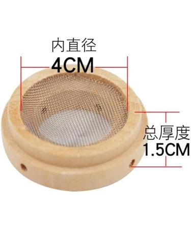 CHENGYIDA Jade Stone Cushion Pad & Wooden Burner Holder Set for Moxibustion Therapy Enhance Your Wellness - Buy Online on GoSupps.com