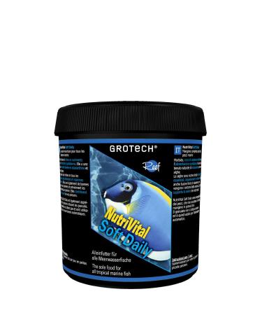 Grotech NutriVital Soft Daily 0.6-0.9mm 175g - The Only Food for All Marine Fish