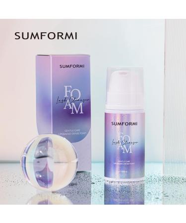 Premium Eyelash Extension Shampoo & Brush - Foaming Cleaner for Salons & Home Care | 100ml - Buy Online on GoSupps.com