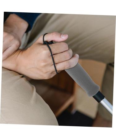 SEWOART 2 Pieces Crutch Handle Cover Grip Cover Rod Pad Replacement Cane Grip Parts Crutch Wheel Grip Thick Walker 11.00X3.50X3.50CM - Buy Online on GoSupps.com