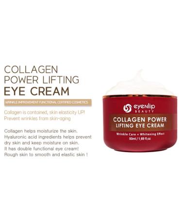 Collagen Power Lifting Eye Cream - Revitalize & Firm Skin International Shipping Available - Buy Online on GoSupps.com