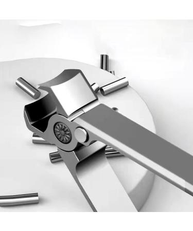 OUSIKA Nail Clippers Wide Jaw Nail Clippers Stainless Steel Manicure Cutter Thick Hard Toenail Fingernail Scissors Trimmer Tools Nails - Buy Online on GoSupps.com