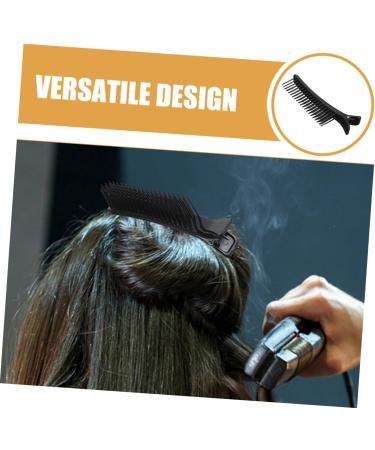 BIUDECO Hair Salon Clip Hair Styling Clip Hair Sectioning Clips Parting Comb Clips Hair Parting Tools Nonslip Hair Clips Hair Clips for Styling Hair Styling Clamps Sectioning Hair Clips 14.20X3.00X2.30CM Black - Buy Online on GoSupps.com
